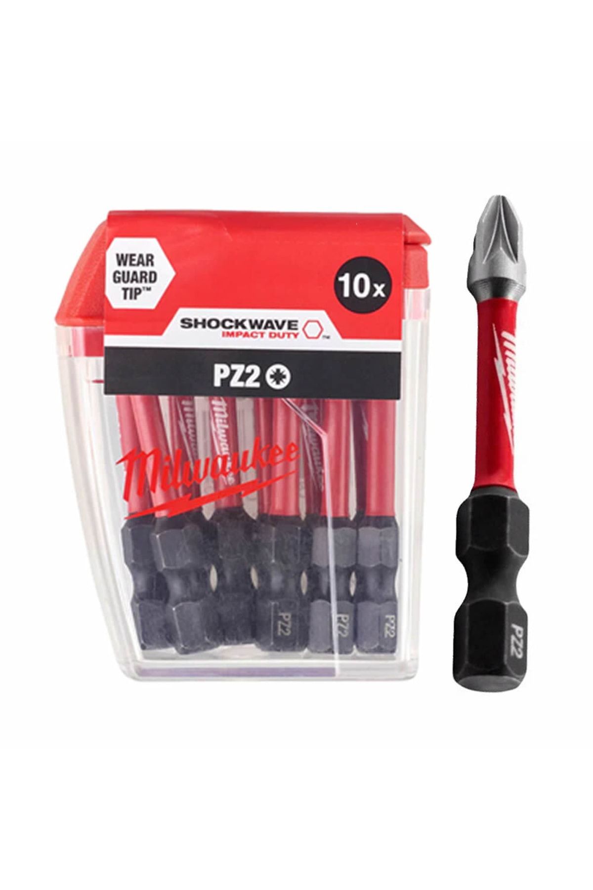 BİTS UÇ PZ2 50mm 10LU PKT SHOCKWAVE