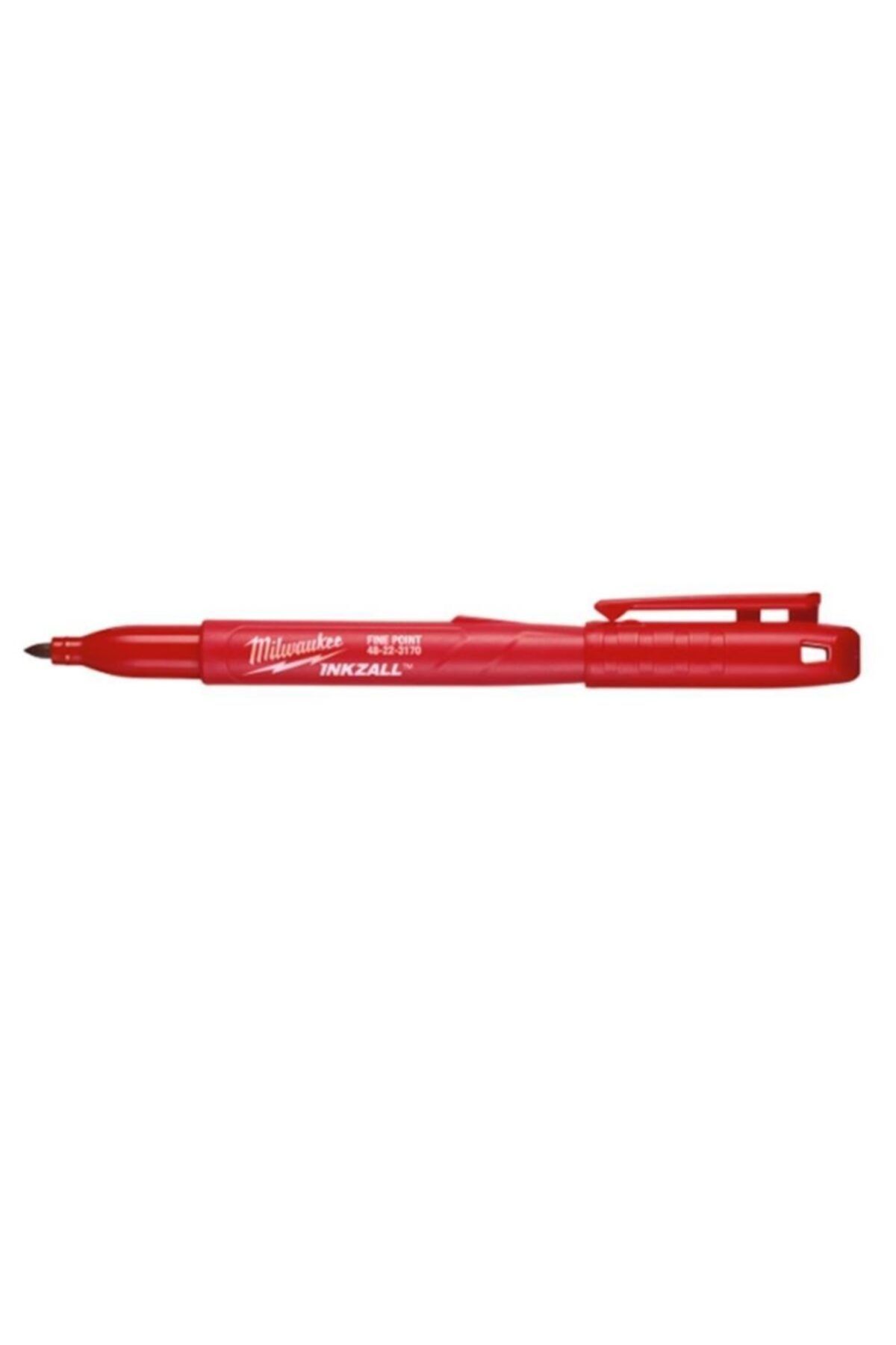 INKZALL™ İŞARETLEME KALEMİ KIRMIZI