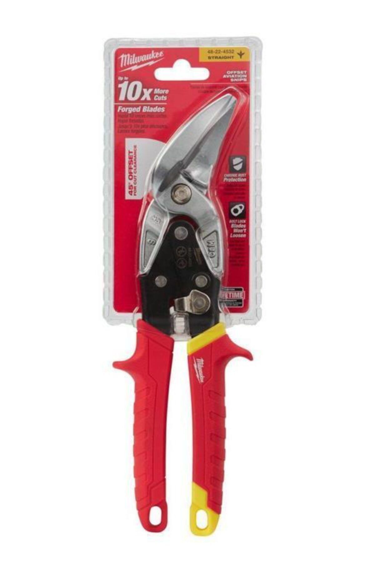 KAPORTACI MAKASI DÜZ 260mm 45° AÇILI