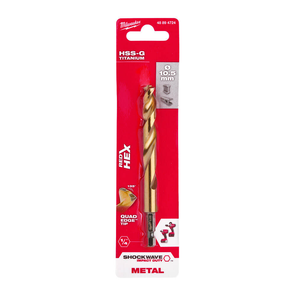 METAL MATKAP UCU HEX GİRİŞLİ HSS-G 10,5X 122mm