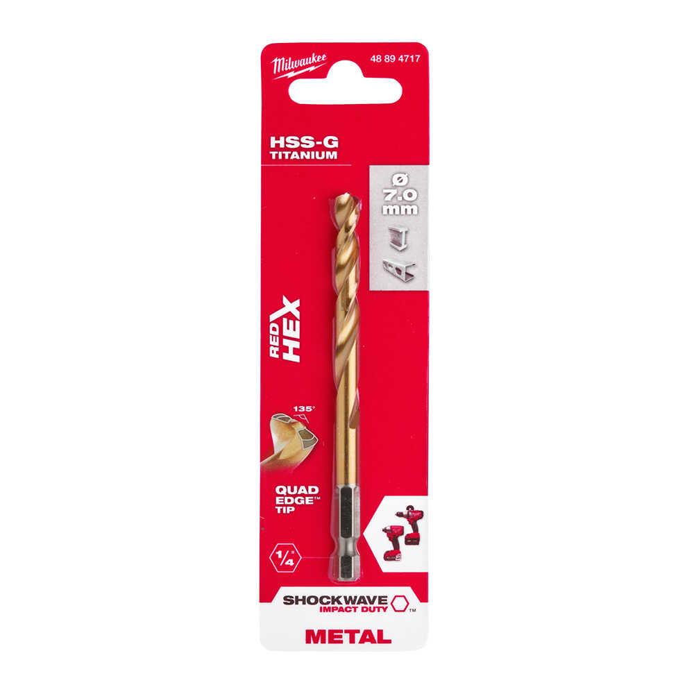 METAL MATKAP UCU HEX GİRİŞLİ HSS-G 7X 109mm