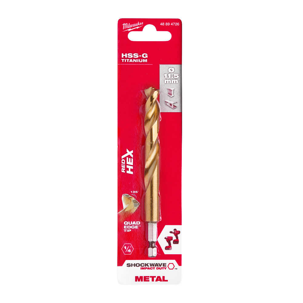 METAL MATKAP UCU HEX GİRİŞLİ HSS-G 11,5X 126mm