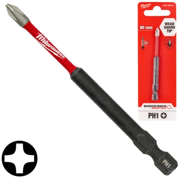 BİTS UÇ PH1 90mm 1Lİ PKT IMPACT SERİ