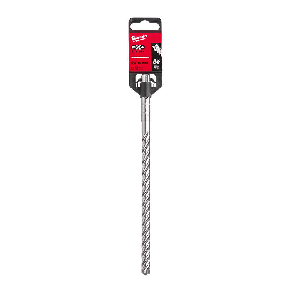 SDS-PLUS 10x210 MATKAP UCU MX4 SERİ 4 ELMAS