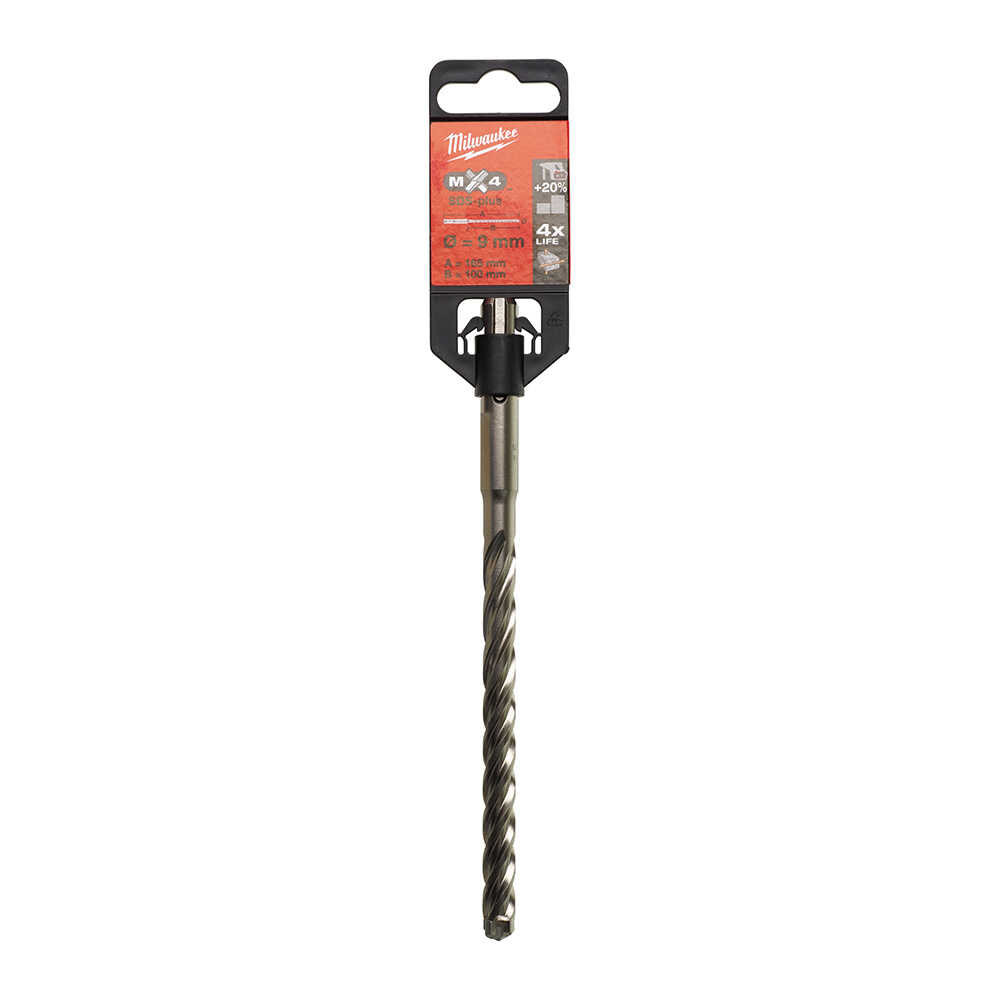 SDS-PLUS 9x160 MATKAP UCU MX4 SERİ 4 ELMAS