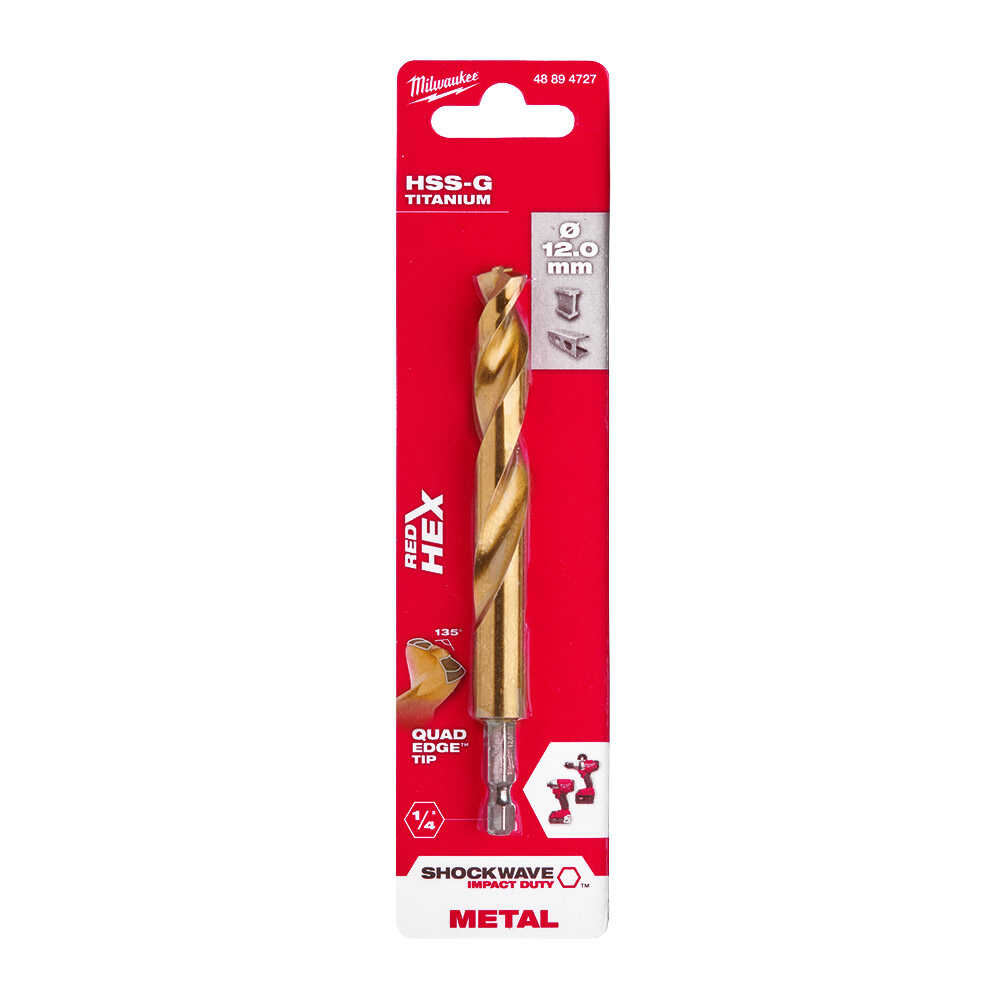 METAL MATKAP UCU HEX GİRİŞLİ HSS-G 12X 127mm