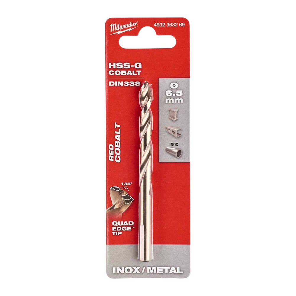 METAL MATKAP UCU HSS-G CO. (ALTIN SERİ) 6,5x101mm