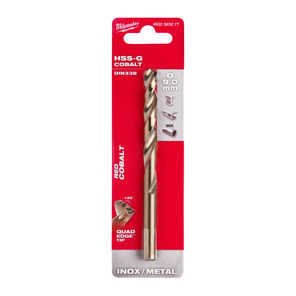 METAL MATKAP UCU HSS-G CO. (ALTIN SERİ) 9x125mm