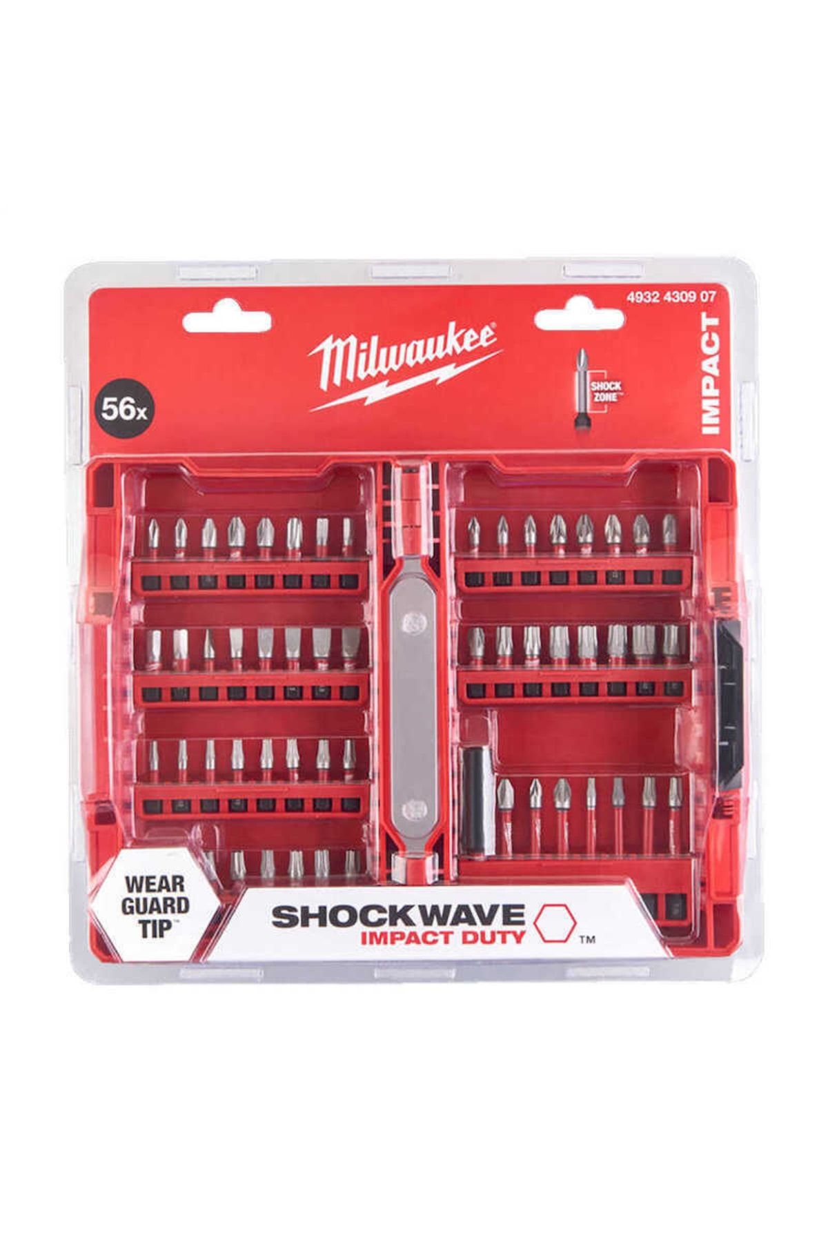 BİTS UÇ SETİ 56 PARÇA SHOCKWAVE IMPACT DUTY