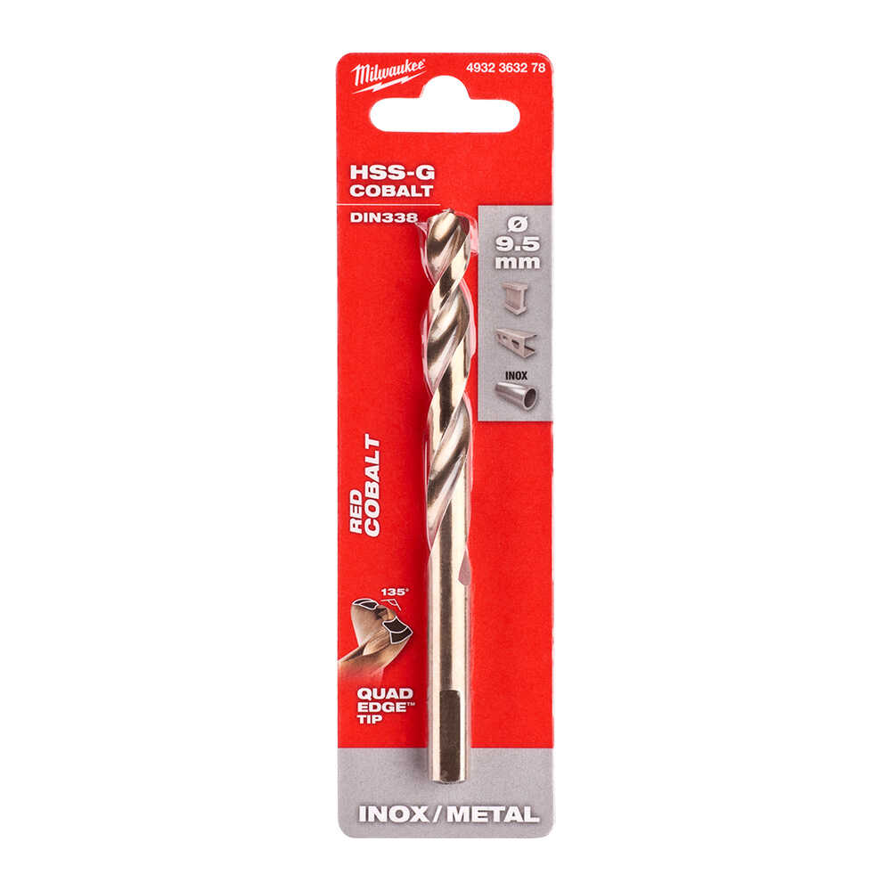 METAL MATKAP UCU HSS-G CO. (ALTIN SERİ) 9,5x125mm