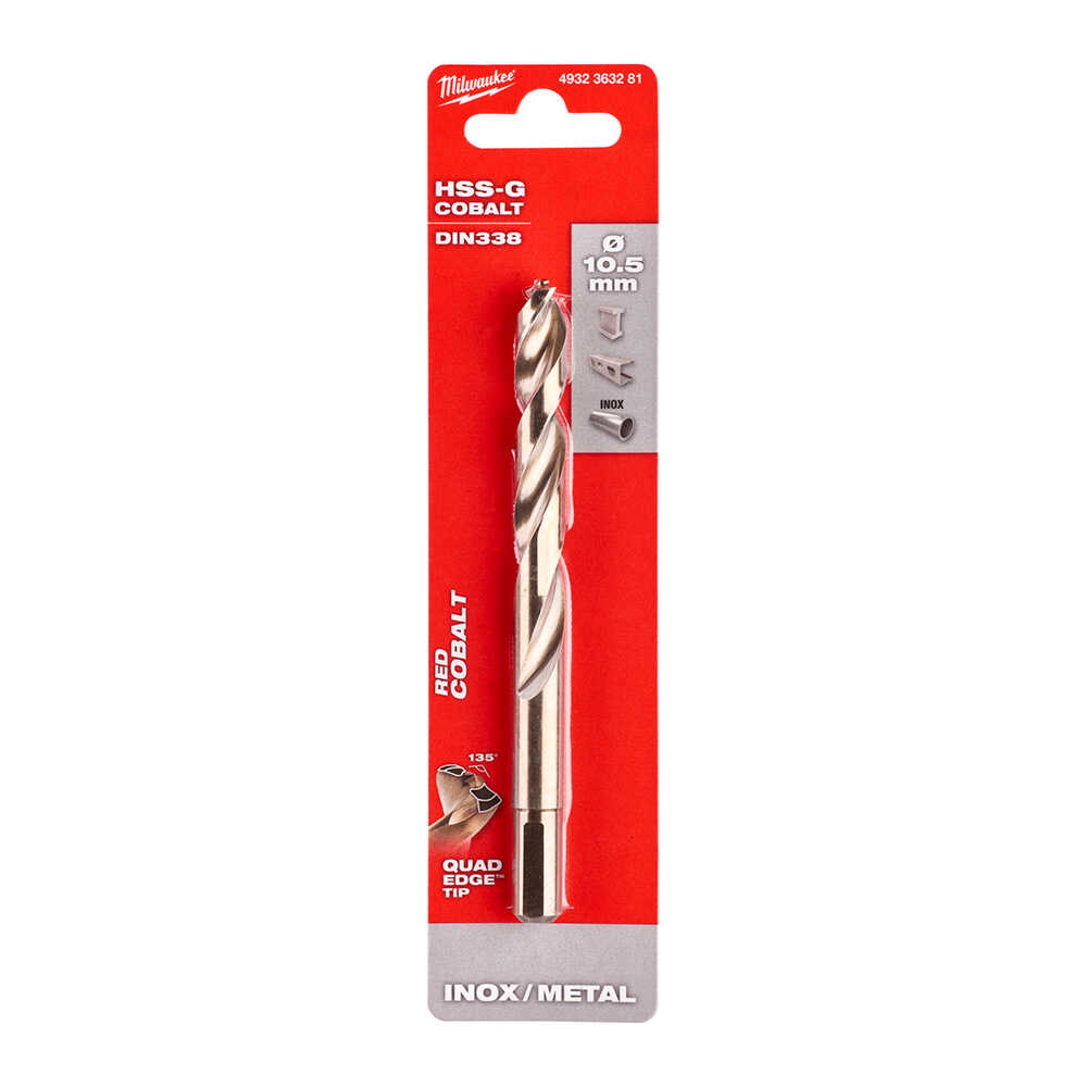 METAL MATKAP UCU HSS-G CO (ALTIN SERİ) 10,5x133mm
