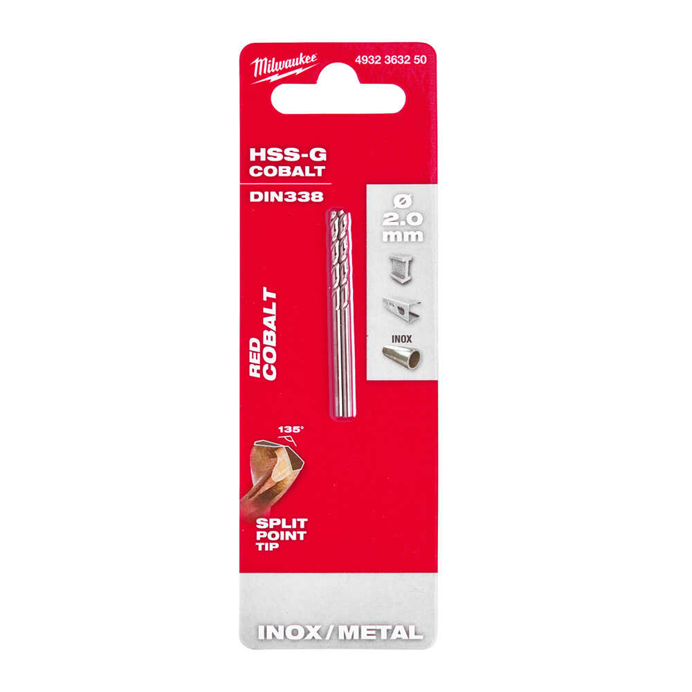 METAL MATKAP UCU HSS-G CO(ALTIN SERİ) 2x49mm 2Lİ
