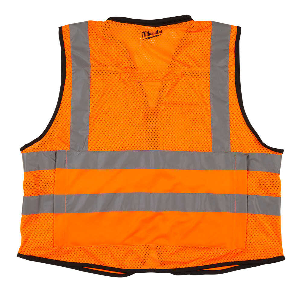PREMİUM YÜKSEK GÖRÜNÜRLÜKLÜ YELEK (TURUNCU) - L/XL