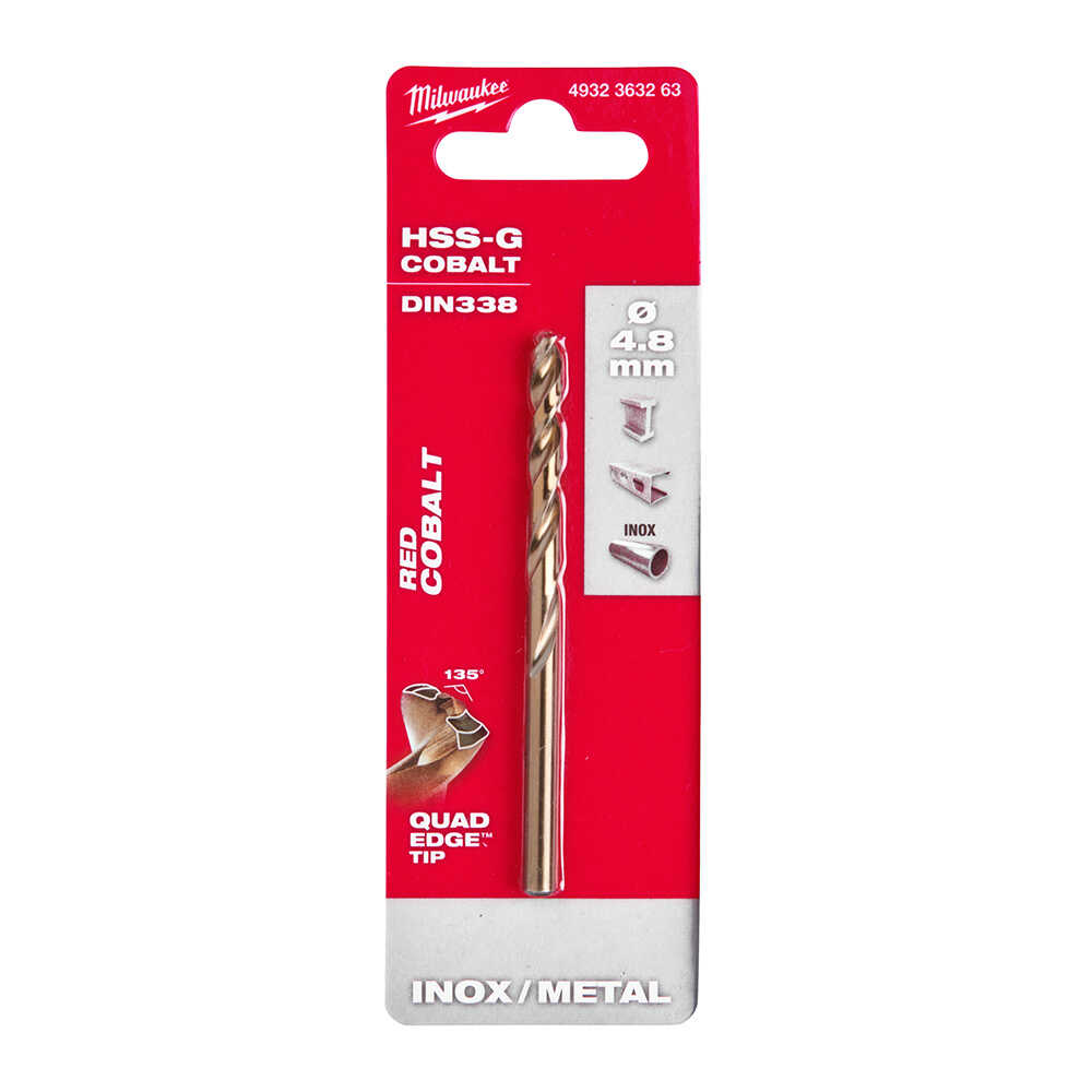 METAL MATKAP UCU HSS-G CO. (ALTIN SERİ) 4,8x86mm