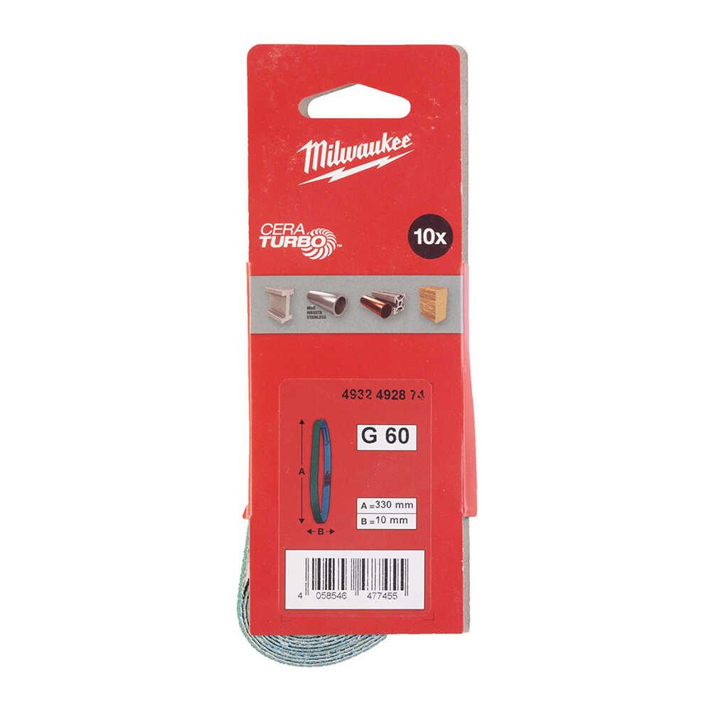 ŞERİT BANT ZIMPARA 10x330 G60-10adet