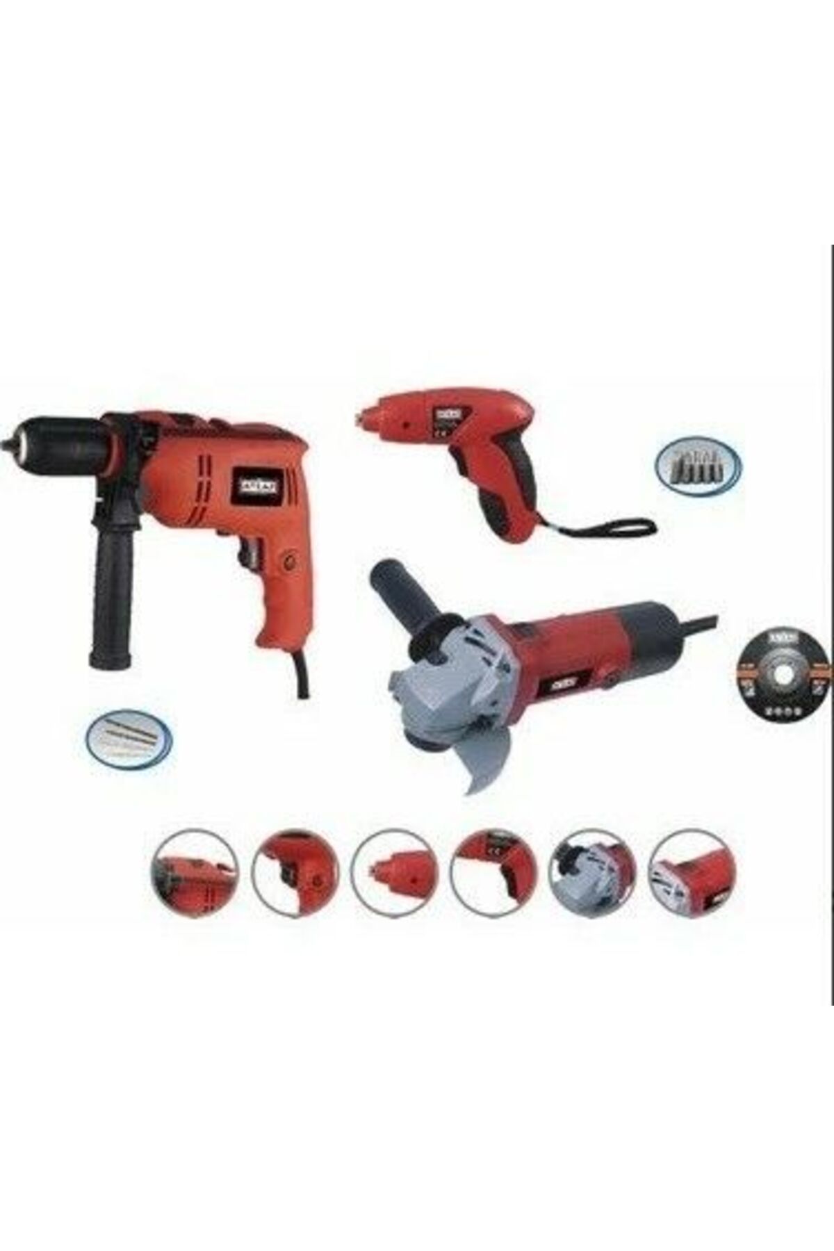 ECO SET 3B LI  (MATKAP + TAŞLAMA + 4.0 V Li-ion VİDALAMA)
