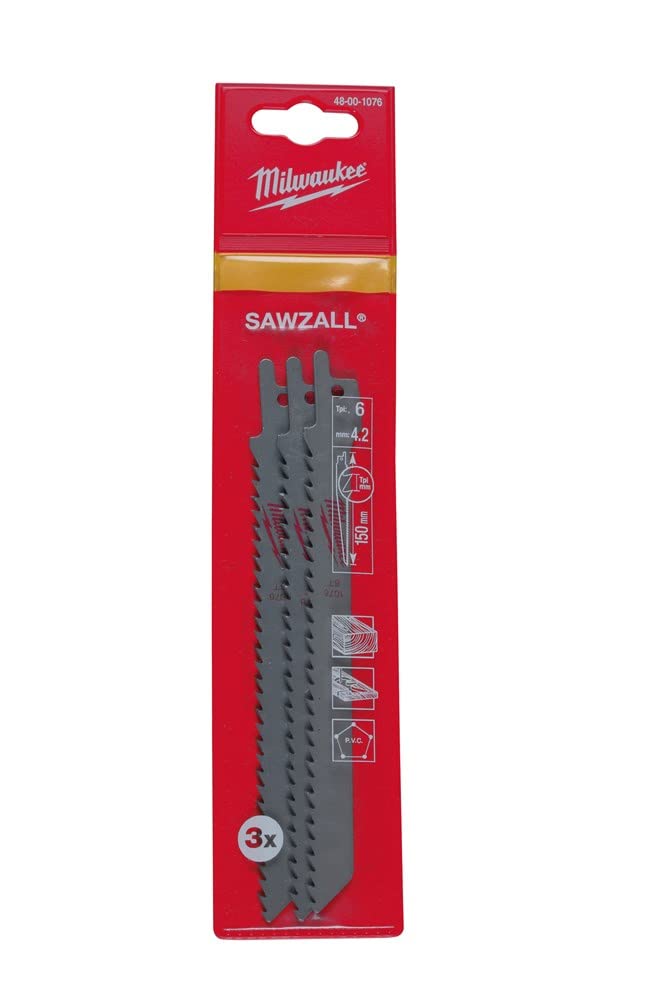 KILIÇ TESTERE 150mm (AHŞAP) HCS 3LÜ PKT S744D