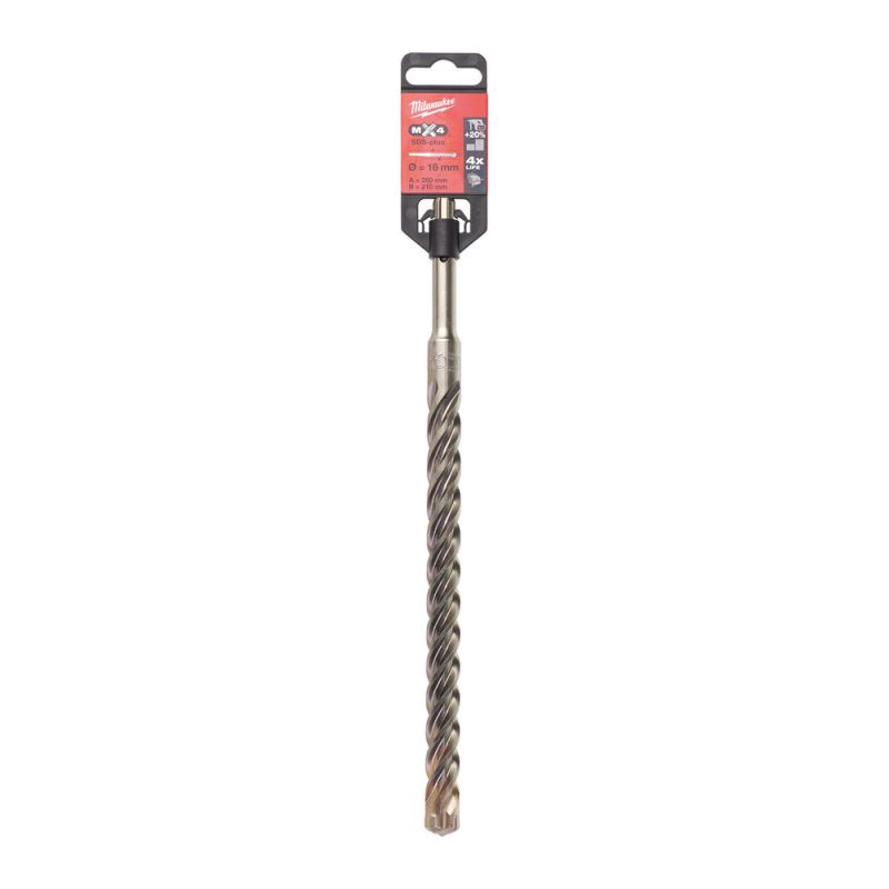 SDS-PLUS 16x260 MATKAP UCU MX4 SERİ 4 ELMAS