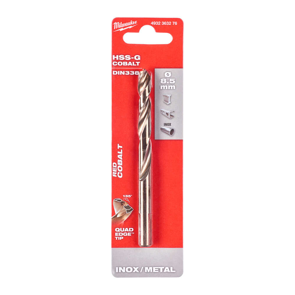 METAL MATKAP UCU HSS-G CO. (ALTIN SERİ) 8,5x117mm