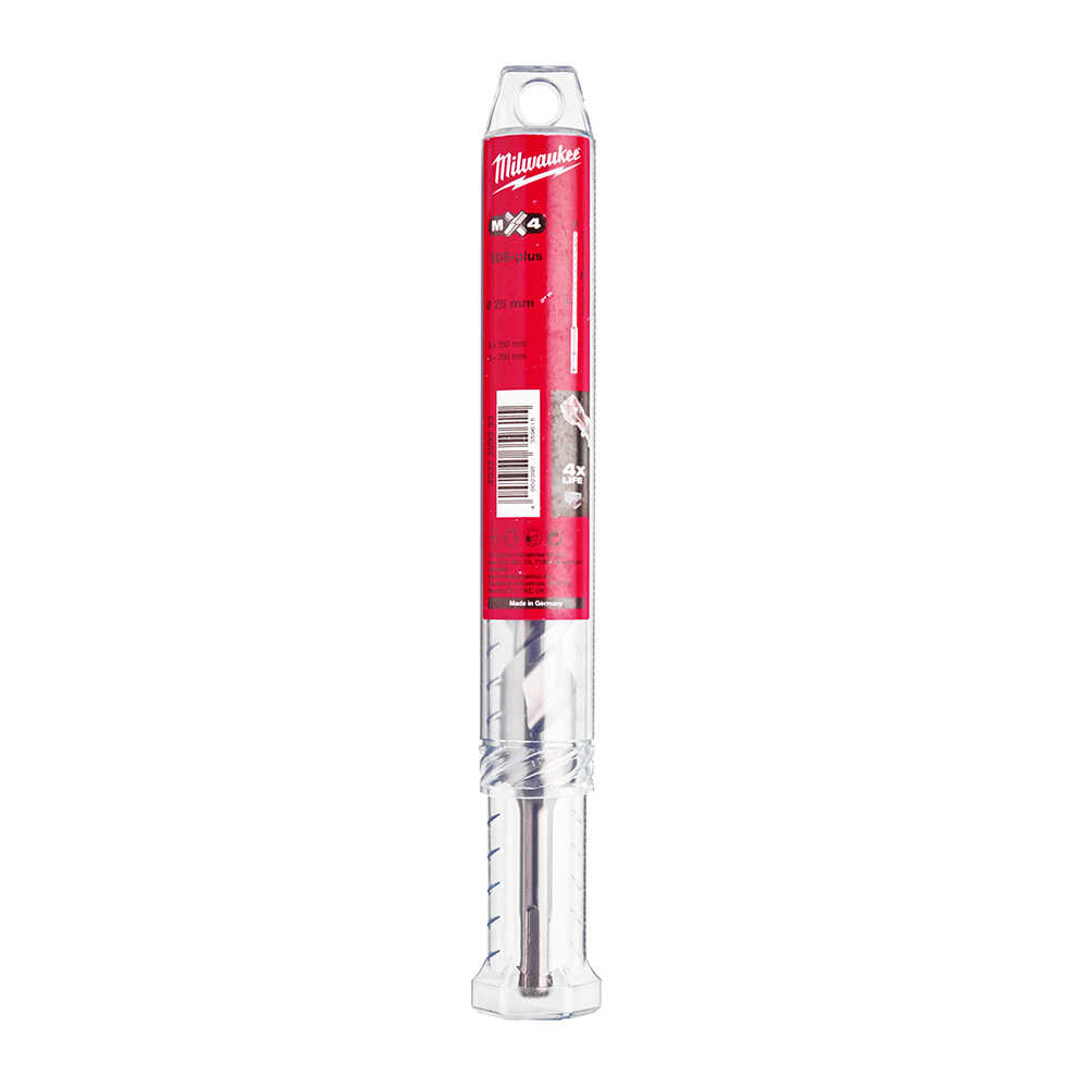 SDS-PLUS 25x250 MATKAP UCU MX4 SERİ 4 ELMAS