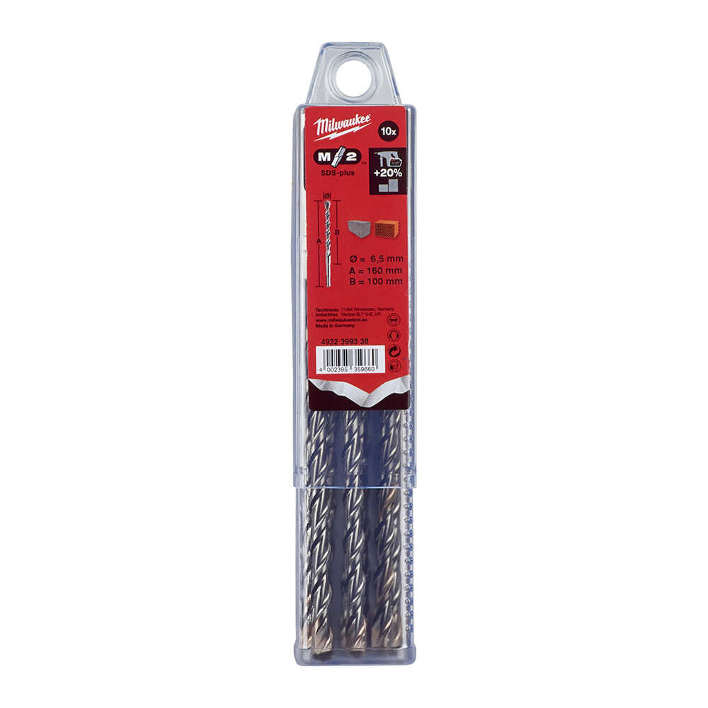 SDS-PLUS 6,5x160 MATKAP UCU MS2 SERİ 10LU PKT