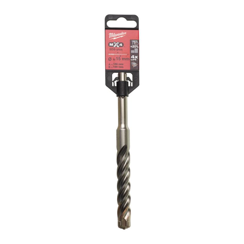 SDS-PLUS 15x160 MATKAP UCU MX4 SERİ 4 ELMAS