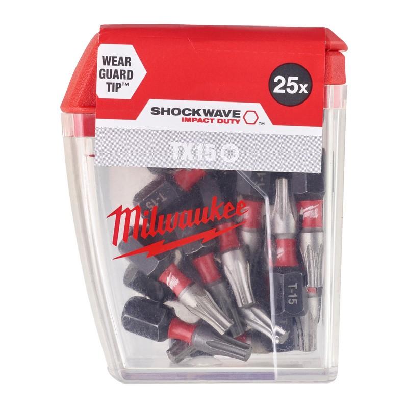 BİTS UÇ TX 15 25mm 25Lİ PKT SHOCKWAVE
