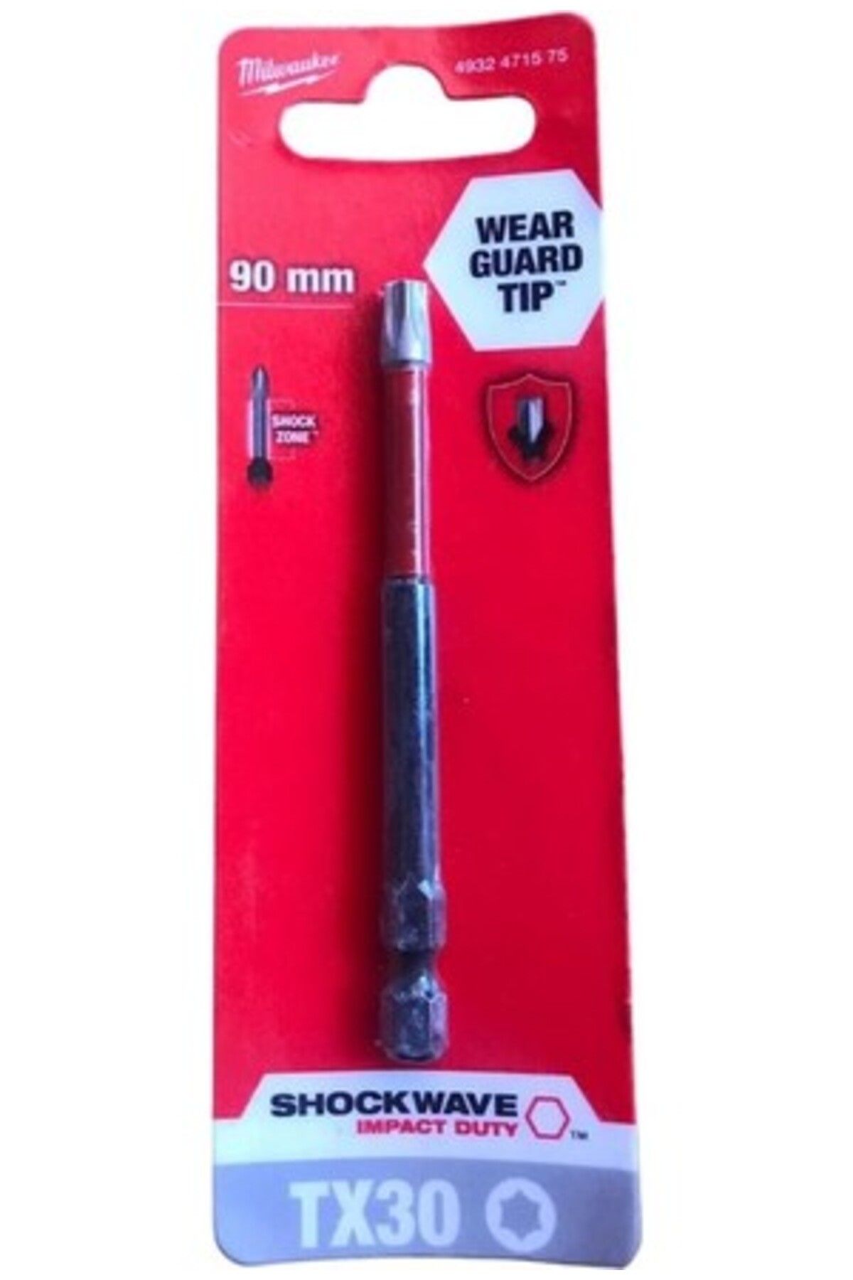 BİTS UÇ TX 30 90mm 1Lİ PKT SHOCKWAVE