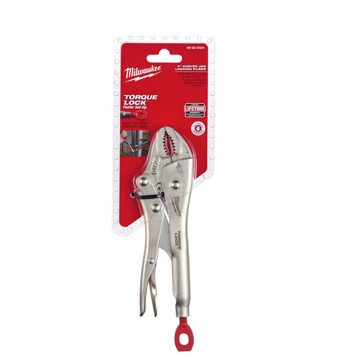 MİLWAUKEE TORQUE LOCK™ AYARLI PENSE V ÇENE 170mm T4932471732